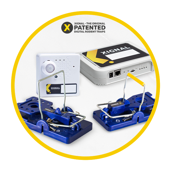 Schädlingsmonitoring mit Xignal Mausefallen
